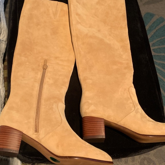 VINCE
Suede Arabel Tall Boots 👢 Color: Tan - Picture 14 of 16